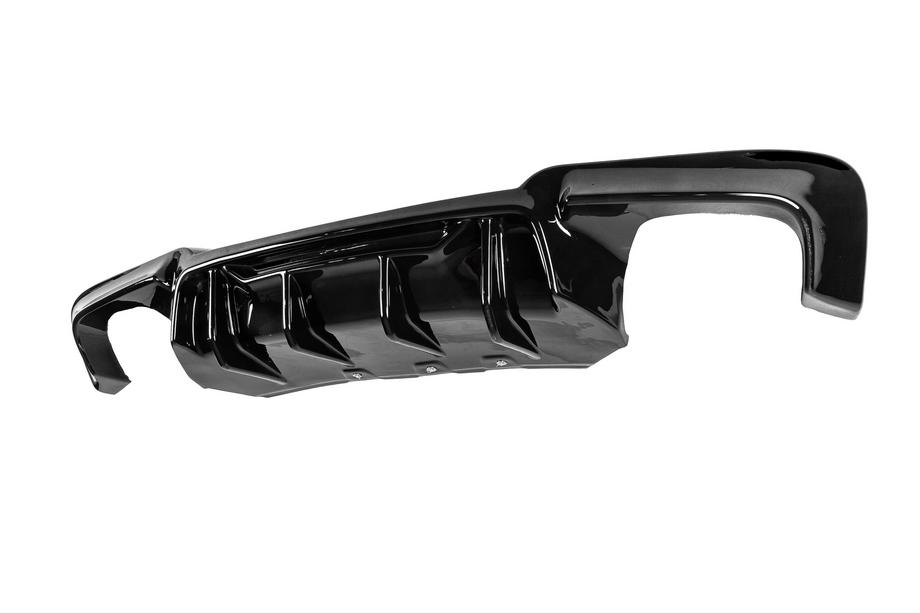 BMW 5 Series F10/F11 2010–2016 Rear Diffuser CS-Style DPT (for M5, Gloss Black, Vacuum Formed) Photo 10