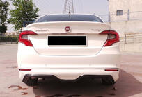 Fiat Tipo 2016- Rear Diffuser DPT (SD, Gloss Black) photo 1