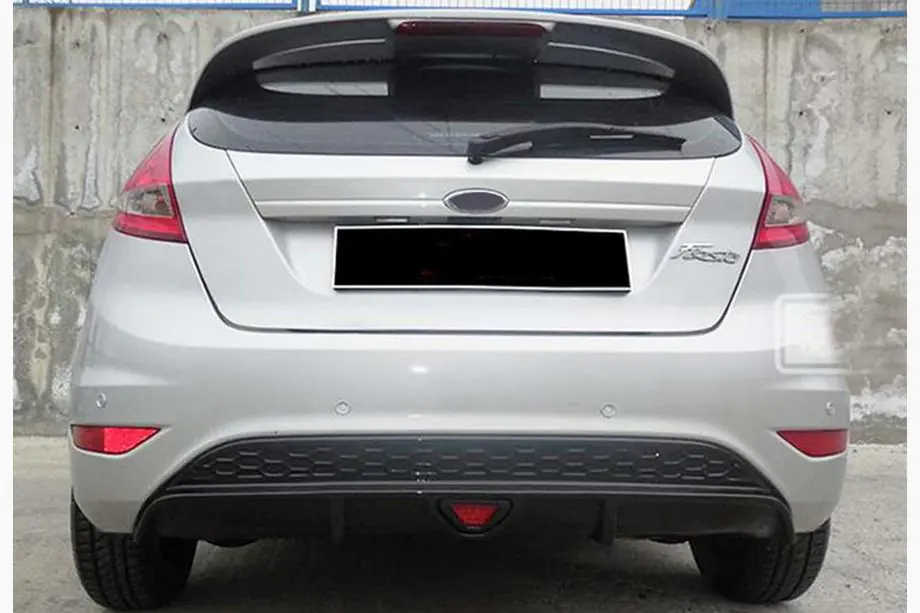 Ford Fiesta 2008-2017 Rear Diffuser DPT V-1 (HB, Gloss Black) Image