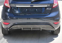 Ford Fiesta 2008-2017 Rear Diffuser DPT V-2 (HB, Gloss Black) photo 1