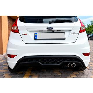 Rear diffuser DPT V-3 (HB, matte black) Ford Fiesta 2008-2017 photo 1