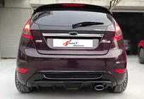 Ford Fiesta 2008-2017 Rear Diffuser DPT 2008-2012, HB, Gloss Black photo 1