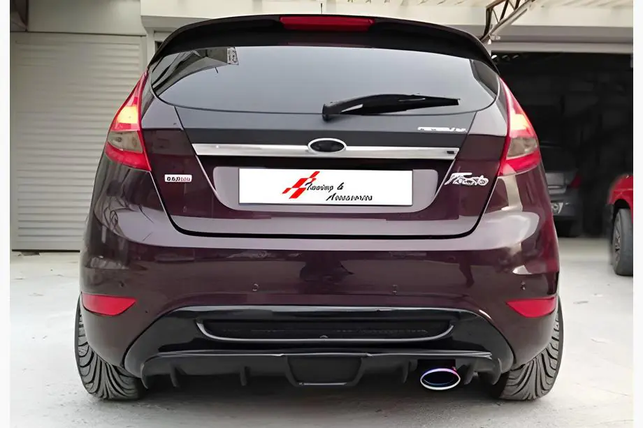 Ford Fiesta 2008-2017 Rear Diffuser DPT 2008-2012, HB, Gloss Black Image