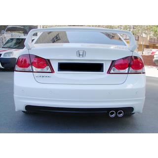 Rear Diffuser DPT V-1 (Gloss Black) Honda Civic Sedan VIII 2006-2011 photo 2