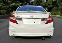 Honda Civic Sedan IX 2011-2016 Rear Diffuser DPT (Primed for Painting) photo 1