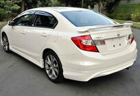 Honda Civic Sedan IX 2011-2016 Rear Diffuser DPT (Primed for Painting) photo 3