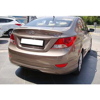 Rear Diffuser DPT (Gloss Black) Hyundai Accent 2011-2017 photo 3