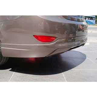 Rear Diffuser DPT (Gloss Black) Hyundai Accent 2011-2017 photo 2