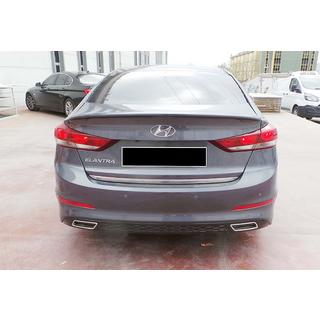 Rear Diffuser DPT V-1 (Gloss Black) Hyundai Elantra (AD) 2015-2020 photo 2