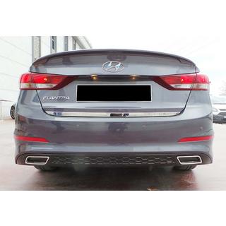 Rear Diffuser DPT V-1 (Gloss Black) Hyundai Elantra (AD) 2015-2020 photo 3