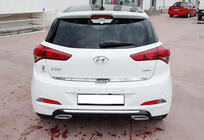Hyundai I-20 2014-2020 Rear Diffuser DPT (2014-2018, Gloss Black) photo 1