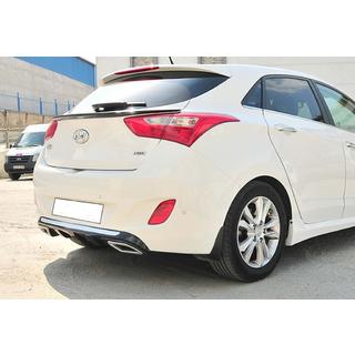 Rear Diffuser DPT V-2 (Gloss Black) photo 2