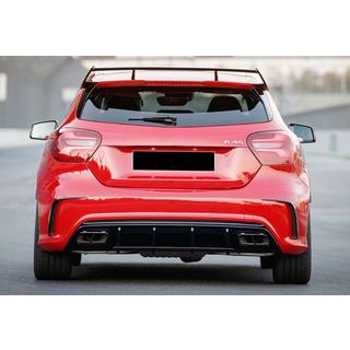 Rear Diffuser DPT (for AMG, Gloss Black) Mercedes A-сlass W176 2012-2018 photo 2