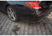 Mercedes E-class W213 2016-2023 Rear FLAP Diffuser DPT (Gloss Black) photo 1