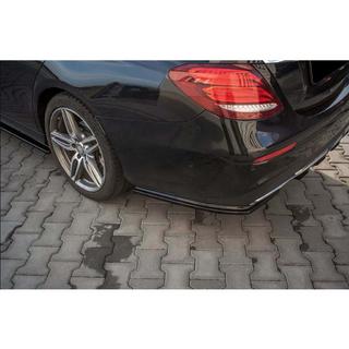 Rear FLAP Diffuser DPT (Gloss Black) Mercedes E-сlass W213 2016-2023 photo 1