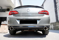 Opel Astra J 2009-2015 Rear Diffuser DPT V-1 (SD, Gloss Black) photo 2
