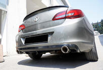 Opel Astra J 2009-2015 Rear Diffuser DPT V-1 (SD, Gloss Black) photo 1