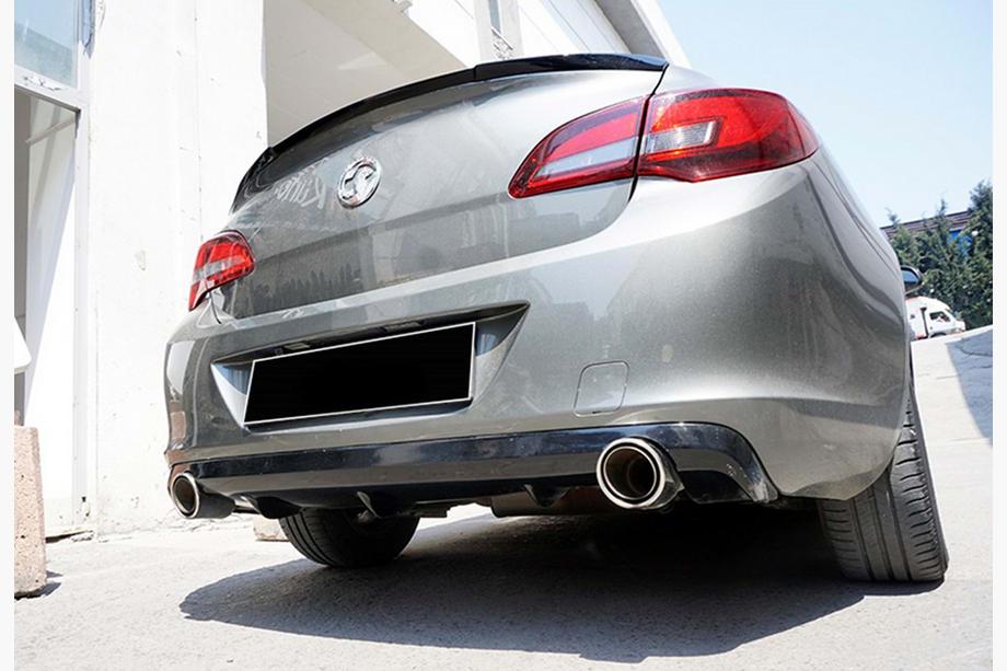 Opel Astra J 2009-2015 Rear Diffuser DPT V-1 (SD, Gloss Black) Image