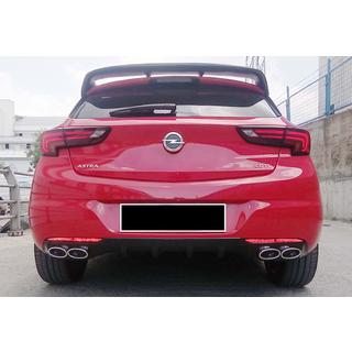Rear Diffuser DPT V-1 (HB, Gloss Black) Opel Astra K 2016-2021 photo 3