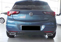 Opel Astra K 2016-2021 Rear Diffuser DPT V-2 (HB, Gloss Black) photo 2