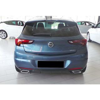 Rear Diffuser DPT V-2 (HB, Gloss Black) Opel Astra K 2016-2021 photo 4