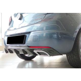 Rear Diffuser DPT V-2 (HB, Gloss Black) Opel Astra K 2016-2021 photo 1