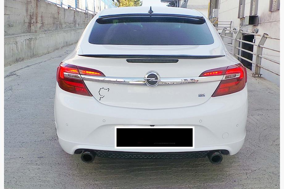 Opel Insignia 2008-2017 Rear Diffuser DPT (SD, 2013-2017, Gloss Black) Photo 2