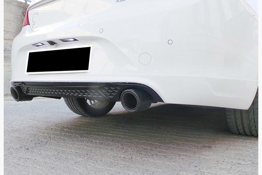 Opel Insignia 2008-2017 Rear Diffuser DPT (SD, 2013-2017, Gloss Black) Photo 8
