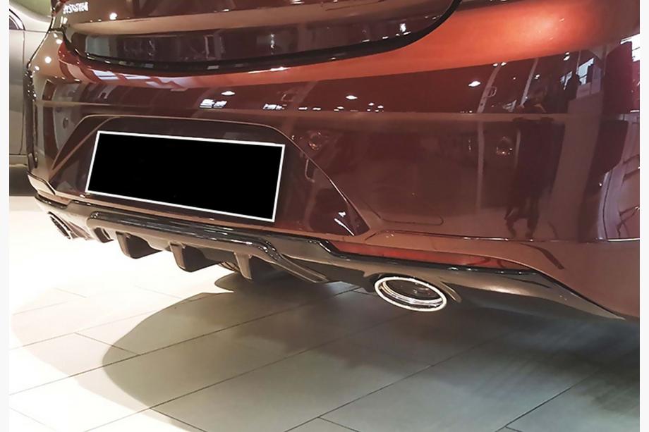 Opel Insignia 2017-2022 Rear Diffuser DPT (SD, Gloss Black) Image