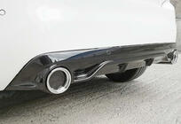 Peugeot 308 2014-2021 Rear Diffuser DPT (HB, Gloss Black) photo 9