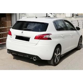 Rear Diffuser DPT (HB, Gloss Black) Peugeot 308 2014-2021 photo 4