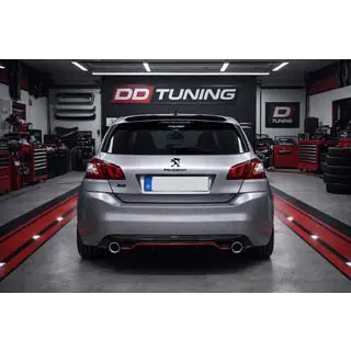 Rear Diffuser DPT (HB, Gloss Black) Peugeot 308 2014-2021 photo 1