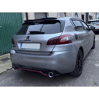 Rear Diffuser DPT (HB, Gloss Black) Peugeot 308 2014-2021 photo 2