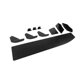 Rear Diffuser DPT V-1 (matte black) photo 3