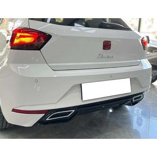 Rear Diffuser DPT V-3 (Gloss Black) Seat Ibiza 2017-