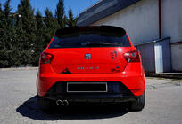 Seat Ibiza 2010-2017 Rear Diffuser DPT (Gloss Black) photo 1