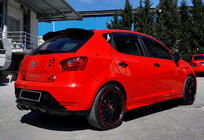 Seat Ibiza 2010-2017 Rear Diffuser DPT (Gloss Black) photo 2