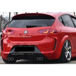 Rear Diffuser DPT V-1 (2009-2012, Gloss Black) photo 1