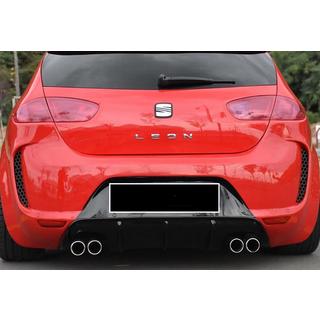 Rear Diffuser DPT V-1 (2009-2012, Gloss Black) Seat Leon 2005-2012 photo 2