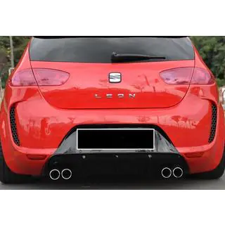 Rear Diffuser DPT V-1 (2009-2012, Gloss Black) photo 2