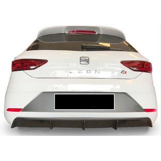 Rear Diffuser DPT V-2 (2017-2020, Gloss Black) Seat Leon 2013-2020 photo 2