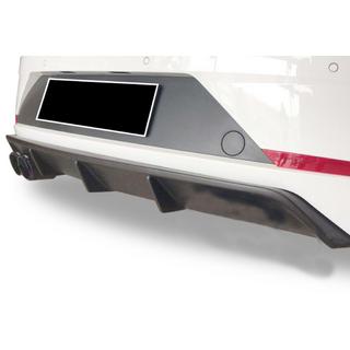 Rear Diffuser DPT V-4 (2017-2020, Gloss Black) Seat Leon 2013-2020 photo 2