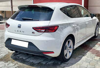 Seat Leon 2013-2020 Rear Diffuser DPT V-3 (2013-2016, Gloss Black) photo 1