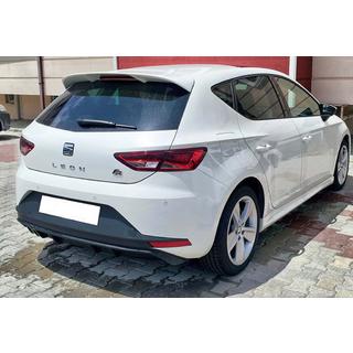 Rear Diffuser DPT V-3 (2013-2016, Gloss Black) Seat Leon 2013-2020