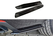 Skoda Octavia III A7 2013-2019 Rear diffuser DPT V-1 (LB/SW, gloss black) photo 1