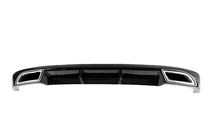 Skoda Octavia III A7 2013-2019 Rear Diffuser DPT V-4 (LB, Gloss Black) photo 4