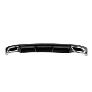 Rear Diffuser DPT V-4 (LB, Gloss Black) Skoda Octavia III A7 2013-2019 photo 4