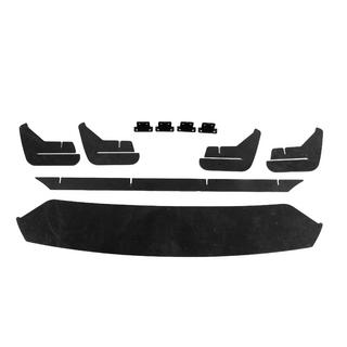 Rear diffuser DPT V-5 (LB, matte black) Skoda Octavia III A7 2013-2019 photo 4