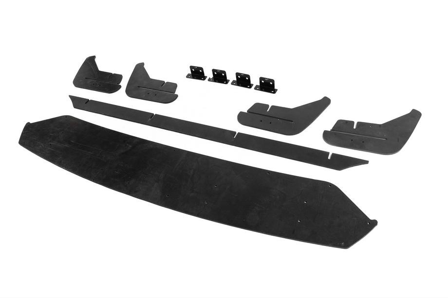 Skoda Octavia III A7 2013-2019 Rear diffuser DPT V-5 (LB, matte black) Photo 5
