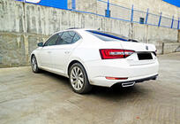 Skoda Superb 2015-2024 Rear Diffuser DPT V-2 (Gloss Black) photo 2